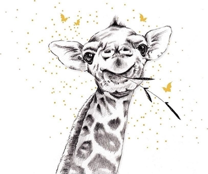 Picture of Clear Creation Karnet Zocony kwadrat CL3804_BL yrafa