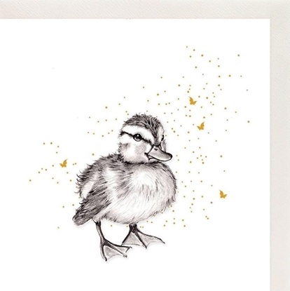 Picture of Clear Creation Karnet Zocony kwadrat CL3808_BL Kacztko