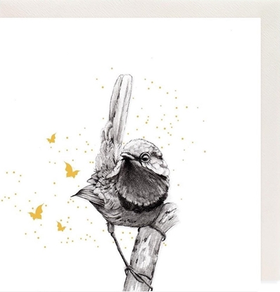 Picture of Clear Creation Karnet Zocony kwadrat CL3809_BL Strzyyk