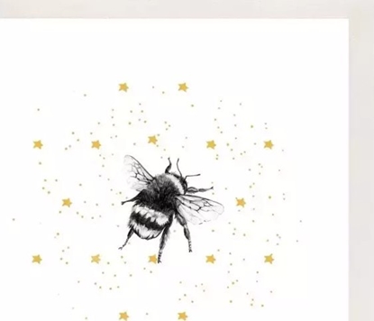 Picture of Clear Creation Karnet Zocony kwadrat CL3813_BL Trzmiel