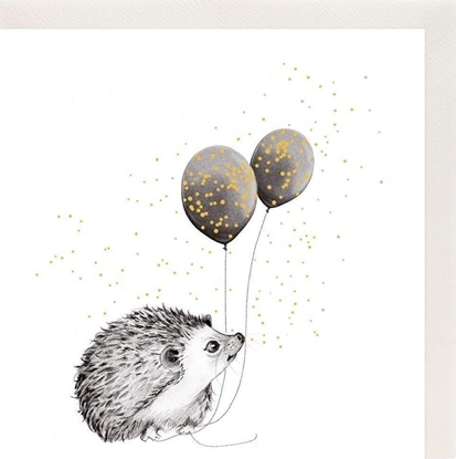 Picture of Clear Creation Karnet Zocony kwadrat CL3814_BL Je z balonami