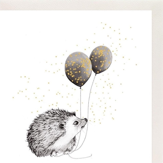 Picture of Clear Creation Karnet Zocony kwadrat CL3814_BL Je z balonami