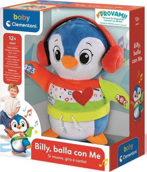 Picture of Clementoni Taczcy pluszak edukacyjny Pingu