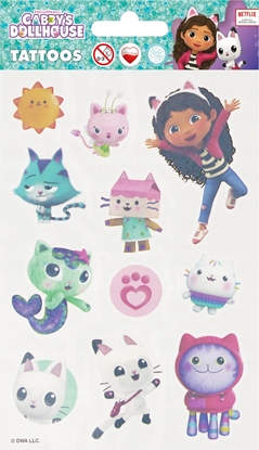 Attēls no Clementoni TATUAZ GABBY S DOLLHOUSE100X175 S-BOO PBH1/1000