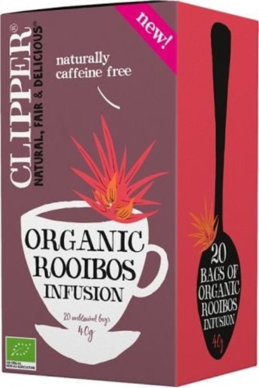 Изображение Clipper HERBATKA ROOIBOS BIO* 40 g (20 x 2 g) - CLIPPER