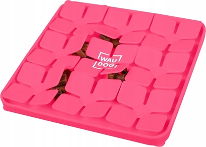 Picture of Collar WAU DOG MATA SPOWALNIAJCA SILIKONOWA     20,5x20,5x1,7cm RÓOWA