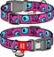 Picture of Collar WAU DOG OBROA NYLON Z ADRESÓWK QR       15mm/25-35cm MONSTER EYE