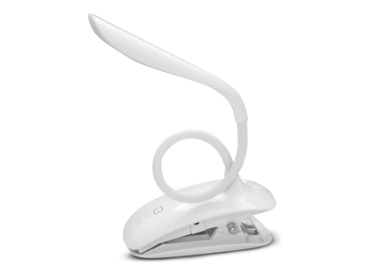 Picture of ColorWay LED Table Lamp Flexible & Clip with built-in battery | White Light: 5500-6000 K | Table lamp