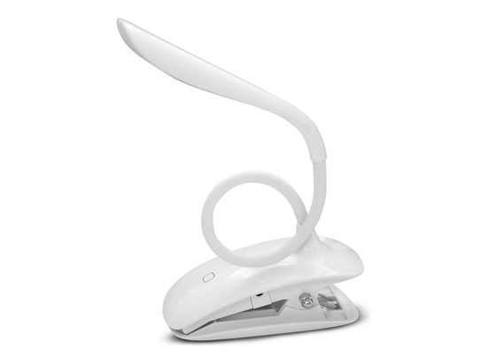 Picture of ColorWay LED Table Lamp Flexible & Clip with built-in battery | White Light: 5500-6000 K | Table lamp