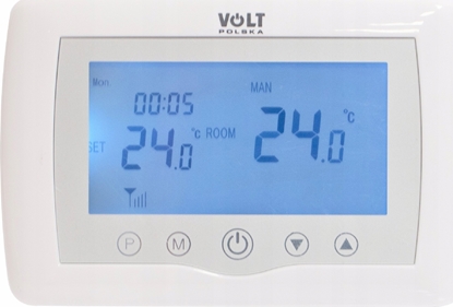 Attēls no Comfort Termostat COMFORT WT-08 (radiowy) + aplikacja smartfon (Wi-Fi)