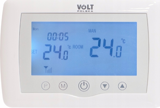 Picture of Comfort Termostat COMFORT WT-08 (radiowy) + aplikacja smartfon (Wi-Fi)