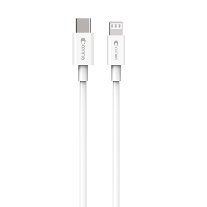 Attēls no Comma cable Jub MFi USB-C - Lightning 3A 1,5m whit