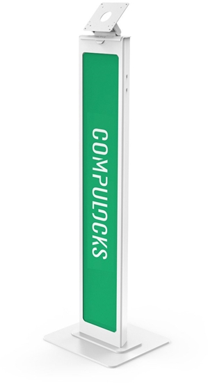 Picture of Compulocks VESA Brandable Floor Stand White, Tablet/UMPC, Passive holder, Indoor, White