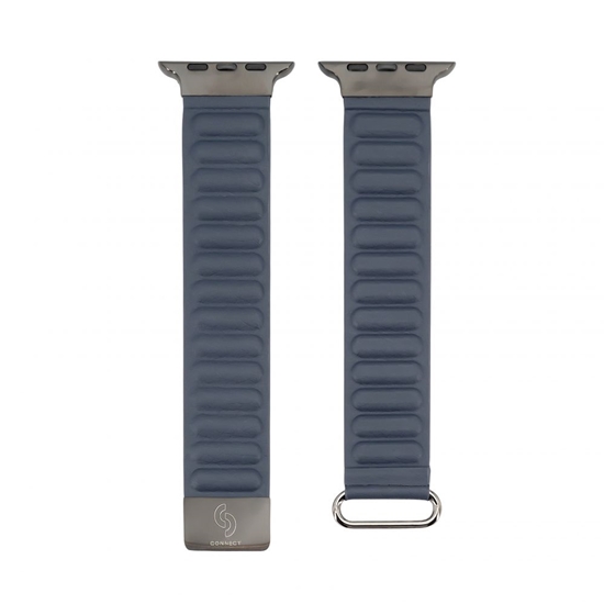 Изображение Connect Watch 38/40/41mm cortical back buckle magnetic suction Watch Straps Indigo Blue