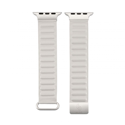 Изображение Connect Watch 42/44/45mm cortical back buckle magnetic suction Watch Straps Starlight