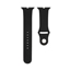 Attēls no Connect Watch 42/44/45mm Silicone Loop Watch Strap (140mm M/L) Black