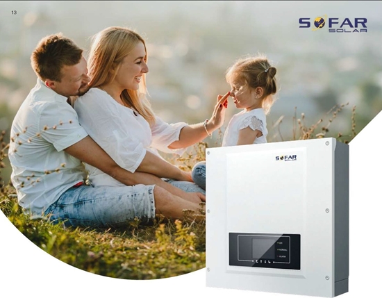 Picture of CORAB Inwerter / falownik PV 3-fazowy 6,6kW AC Sofar 6,6KTLX-G3 2 MPPT WiFi DC-Switch