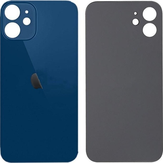 Picture of CoreParts Szklane tylne pokrycie Apple iPhone 12 niebieskie