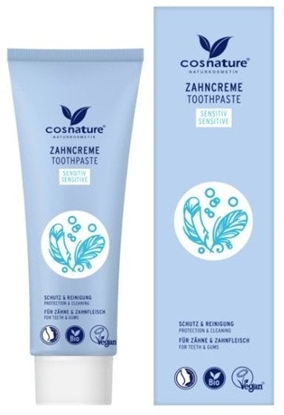 Picture of COSNATURE_Toothpaste Sensitive naturalna pasta do wraliwych zbów Rumianek i Mita 75ml