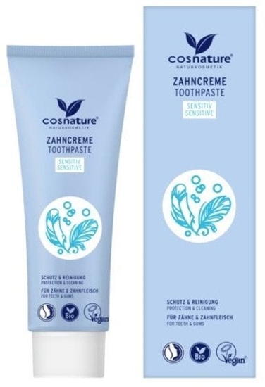 Picture of COSNATURE_Toothpaste Sensitive naturalna pasta do wraliwych zbów Rumianek i Mita 75ml