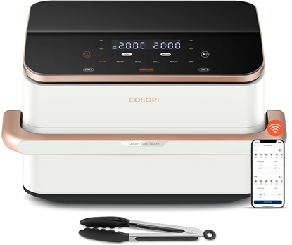 Attēls no Cosori CAF-TF101S-WEUR Dual Blaze TwinFry Wi-Fi 10 l biay