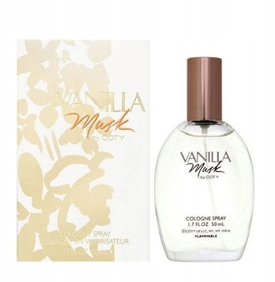 Picture of Coty Vanilla Musk Eau de Cologne 50 ml (woman)