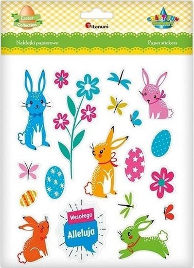 Picture of Cozywood Naklejki papierowe Wielkanoc 19szt.