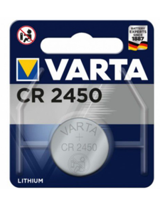 Attēls no CR2450 baterijas Varta litija 6450 iepakojumā 1 gb.
