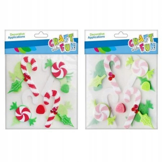 Picture of Craft with Fun CF OZDOBA BN FILC LIZAK CH SPRZYL 2X8SZT 12/288