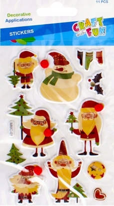 Attēls no Craft with Fun OZDOBA BN NAKLEJKI 11SZT MIX CF PBH 12/288