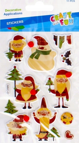 Picture of Craft with Fun OZDOBA BN NAKLEJKI 11SZT MIX CF PBH 12/288