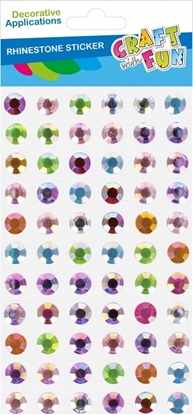 Attēls no Craft with Fun OZDOBA DEK KRYSZT SPRZYL 10MM/11SZT KOL CF12/144
