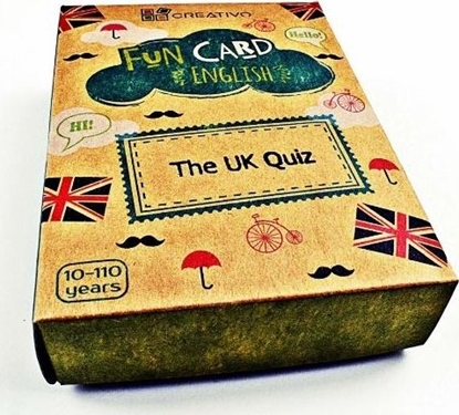 Attēls no Creativo Fun Card English The UK Quiz CREATIVO