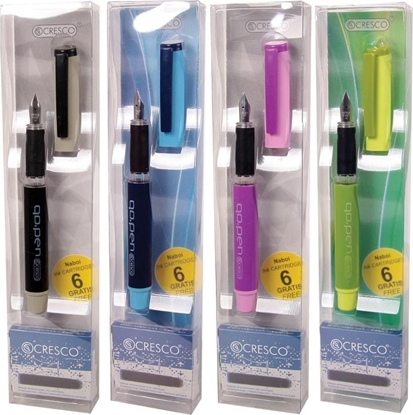 Изображение Cresco Pióro wieczne Go Pen Colors + 6 naboi mix