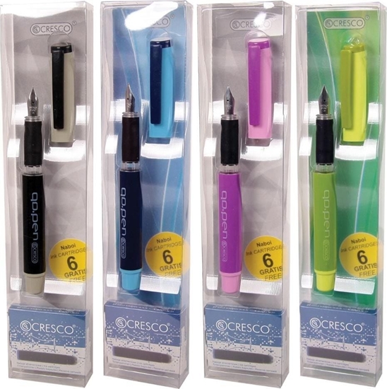 Изображение Cresco Pióro wieczne Go Pen Colors + 6 naboi mix