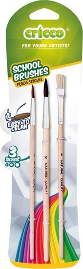 Picture of Cricco Pdzelki szkolne 3szt bls CRICCO