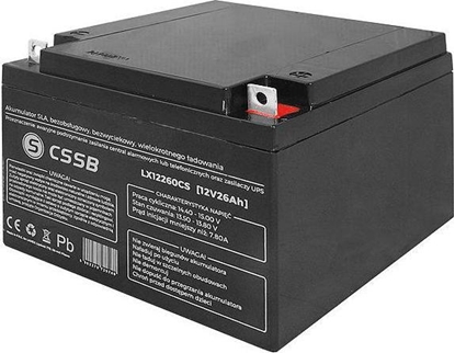 Attēls no CSSB Akumulator elowy CSSB 12V 26Ah