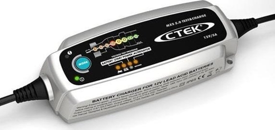 Picture of CTEK Akumuliatori baterij kroviklis CTEK MXS 5.0 Test & Charge