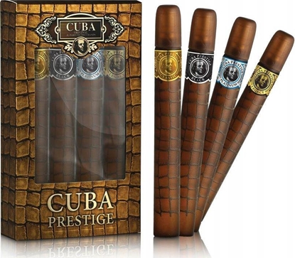 Attēls no Cuba Set Cuba Original Prestige Classic EDT 35ml + Black EDT 35ml + Platinium EDT 35ml + Legacy EDT  35ml  (5425017735885) - 5425017735885