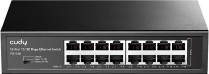 Изображение Cudy FS1016 network switch Fast Ethernet (10/100) Black