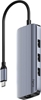 Picture of Cudy UH606 PortMate USB-C 6-in-1 Hub 4K 60Hz HDMI Gigabit LAN 3x USB-A Power Input Grey
