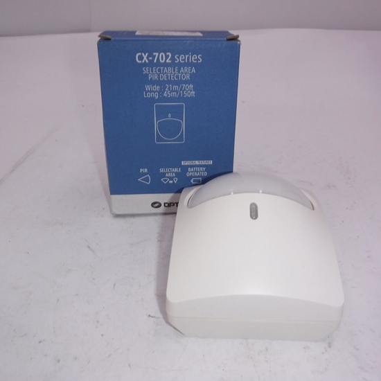 Picture of CX-702 MKII OPTEX Pasywna wewntrzna czujka podczerwieni PIR, dwufunkcyjna soczewka