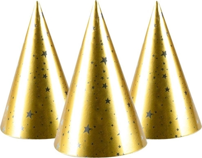Изображение Czapeczki Golden party 4szt