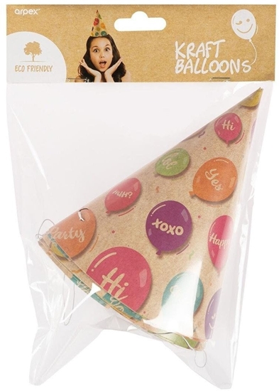 Изображение Czapeczki Kraft Balloons 6szt