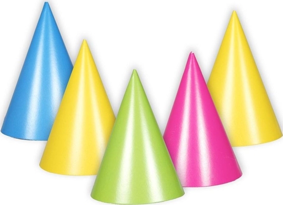 Изображение Czapeczki neonowe 5szt