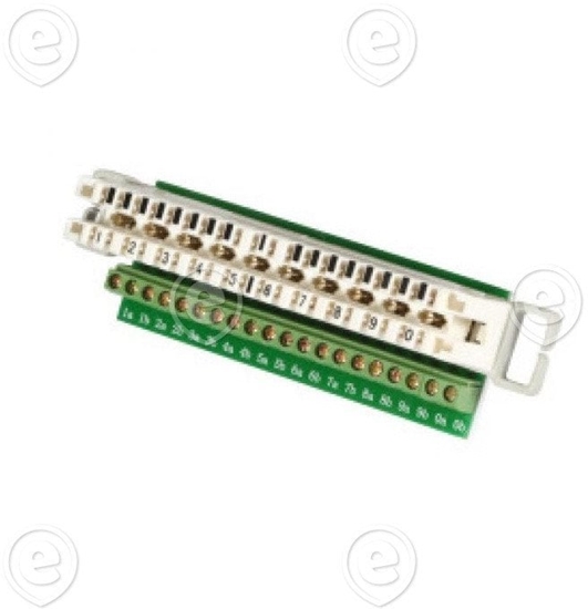 Изображение czówka rozczna LSA na 10 par z zaciskami rubowymi