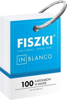 Attēls no Cztery Gowy Fiszki in blanco. 100 kartoników w kratk