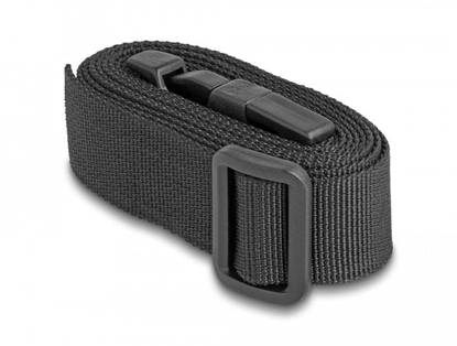 Attēls no Čemodāna siksna, 1.5m, melna, 2gab, Delock