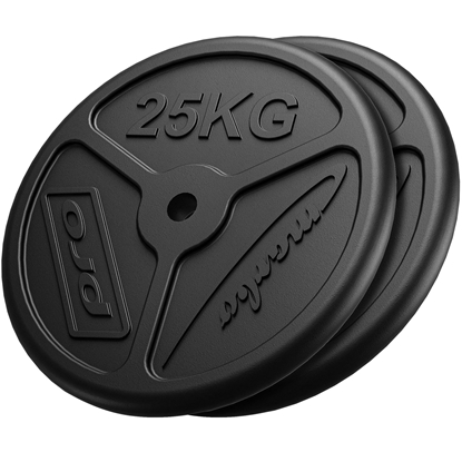 Picture of Čuguna svaru disku komplekts 50 kg / 2 x 25 kg - Marbo Sport