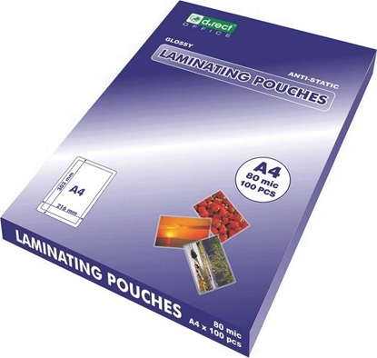 Attēls no D.Rect Folia laminacyjna A4 80 mic a'100 D.RECT